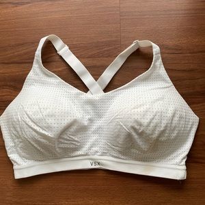 White VSX Sports Bra SZ 36D